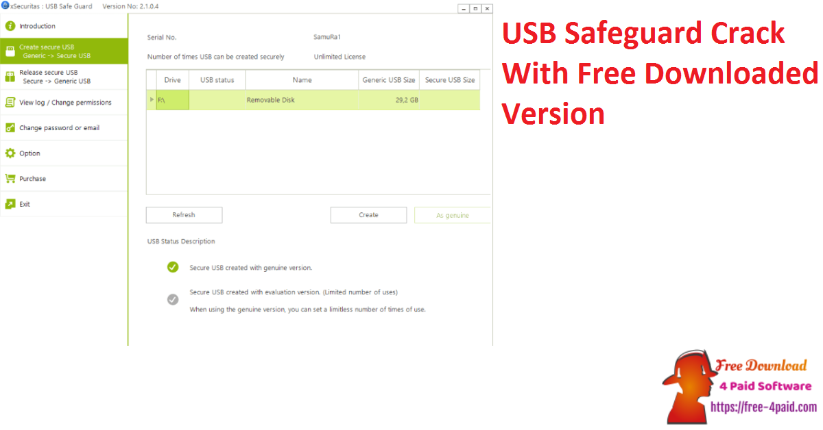 USB Safeguard Crack With Free Downloaded Version