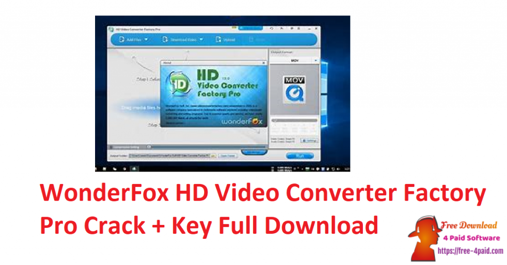 WonderFox HD Video Converter Factory Pro 26.5 for ios instal free