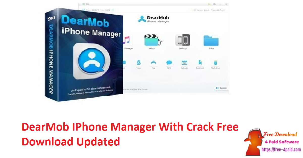 DearMob IPhone Manager With Crack Free Download Updated