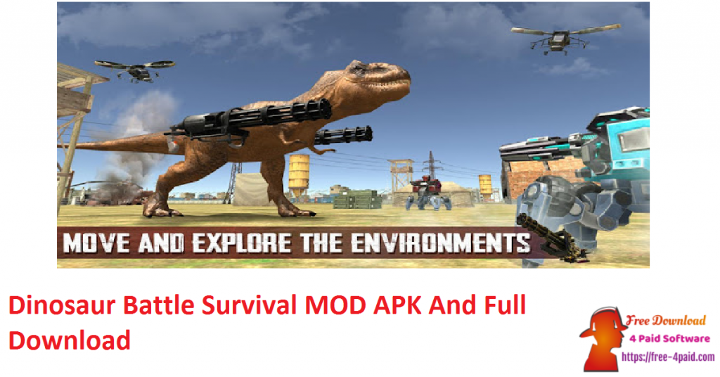 Dinosaur Battle Survival MOD APK And Full Download