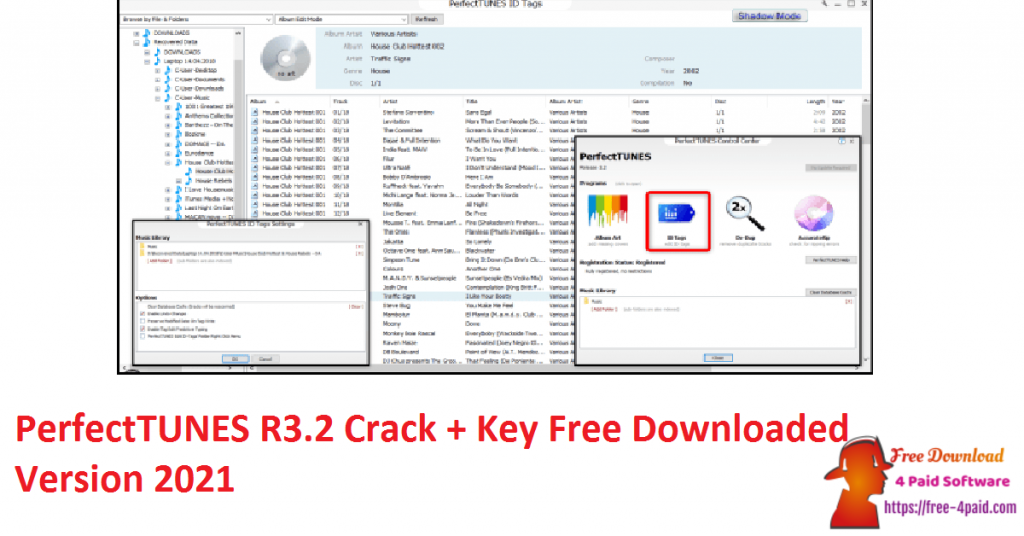 PerfectTUNES R3.2 Crack + Key Free Downloaded Version 2021