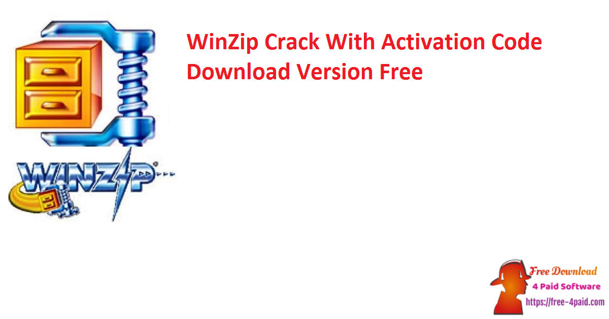 WinZip Crack With Activation Code Download Version Free