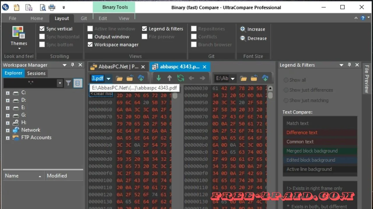 IDM UltraCompare Professional 